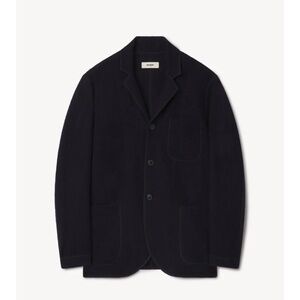 Buck Mason Navy Felted Chore Coat - Size Large